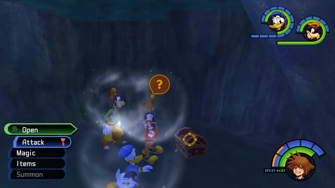 Hollow Bastion Rising Falls Under Water 2nd Chest